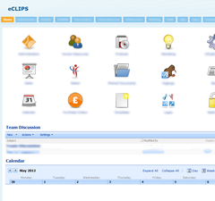 Insource Sharepoint Intranet: eCLIPS